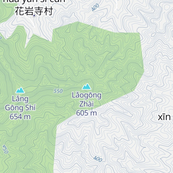 Map of Lǎogōng Zhài