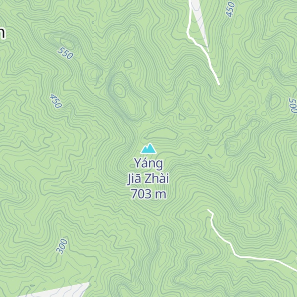 Map of Yáng Jiā Zhài