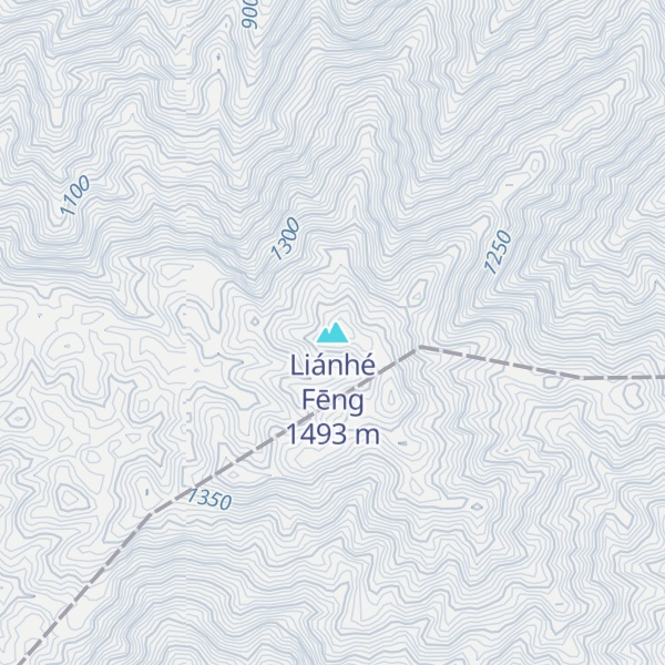 Map of Liánhé Fēng