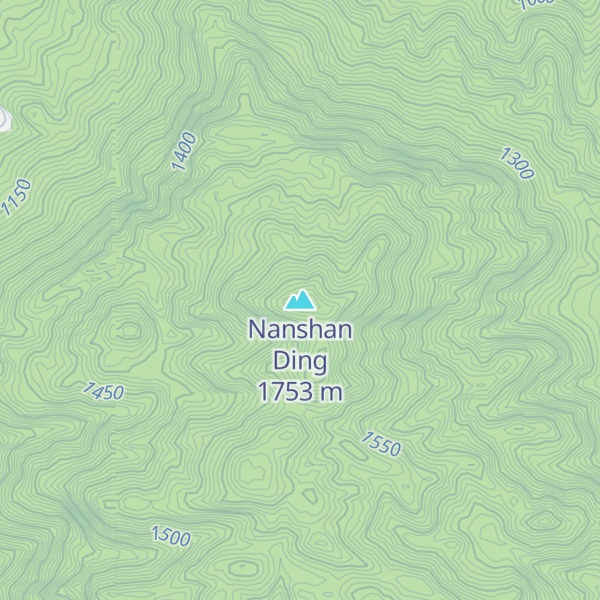 Map of Nanshan Ding