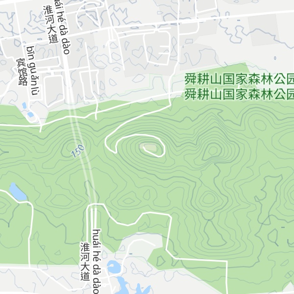 Map of Dòngshān