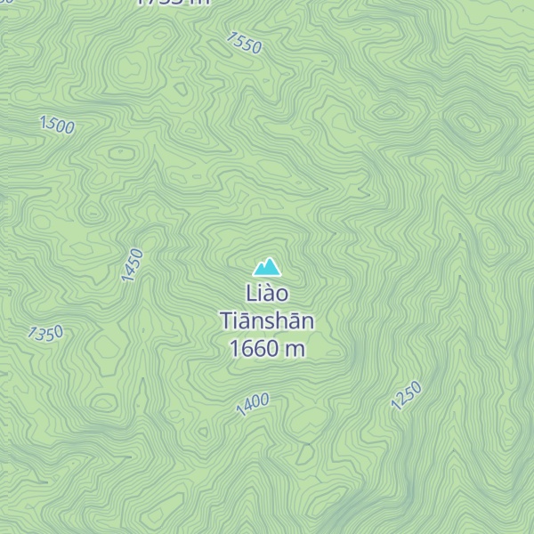 Map of Liào Tiānshān