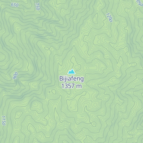 Map of Bijiafeng