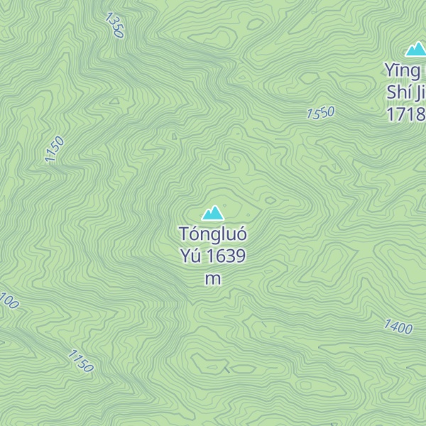 Map of Tóngluó Yú