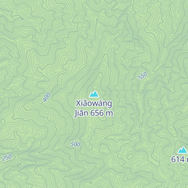 Map of Xiǎowáng Jiān