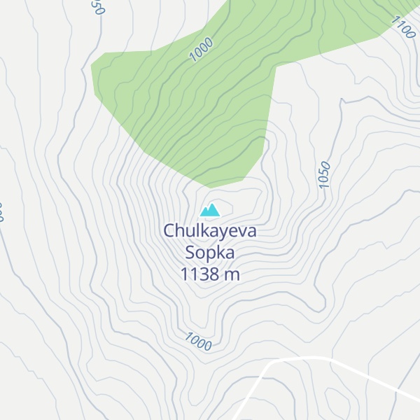 Map of Chulkayeva Sopka