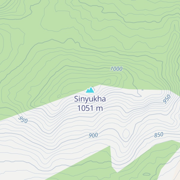 Map of Sinyukha