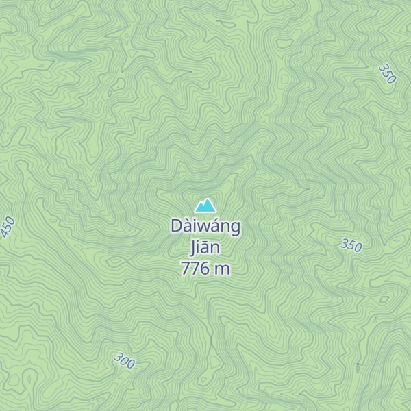 Map of Dàiwáng Jiān