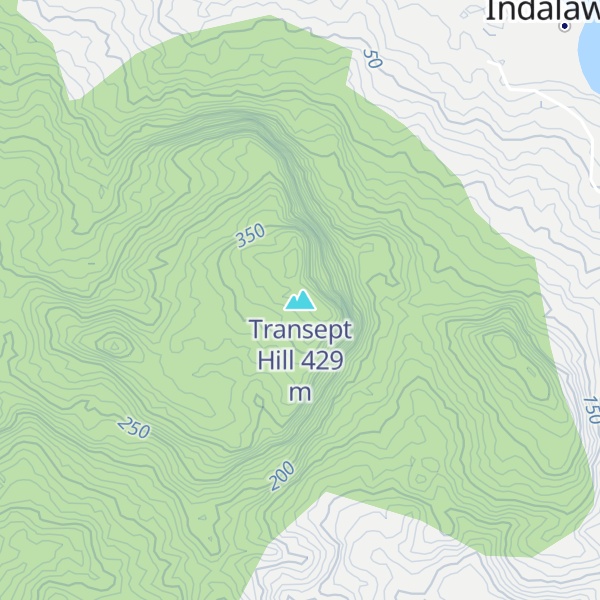 Map of Transept Hill
