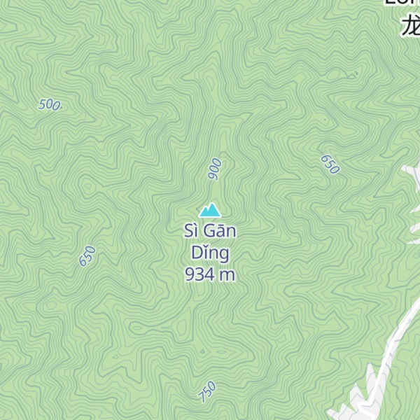 Map of Sì Gān Dǐng