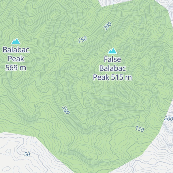 Map of North Bay Hill