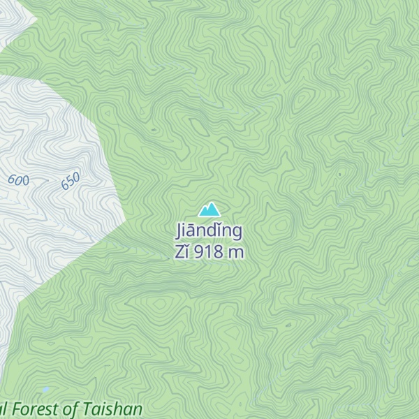 Map of Jiāndǐng Zǐ