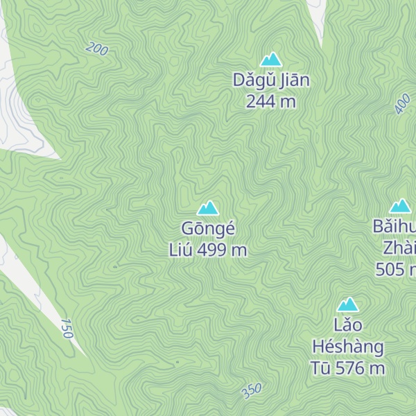 Map of Gōngé Liú