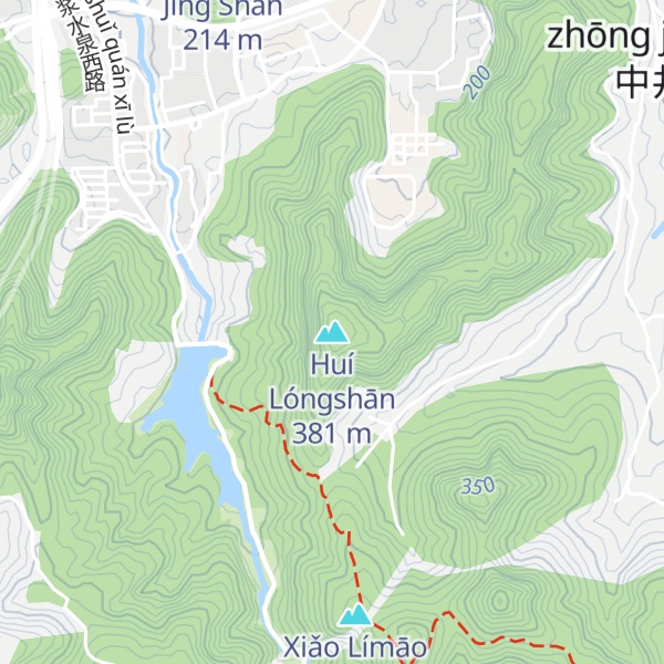 Map of Huí Lóngshān