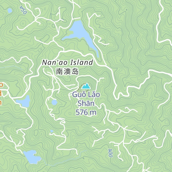 Map of Guǒ Lǎo Shān