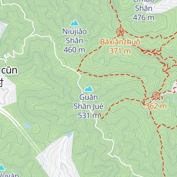 Map of Guān Shān Jué