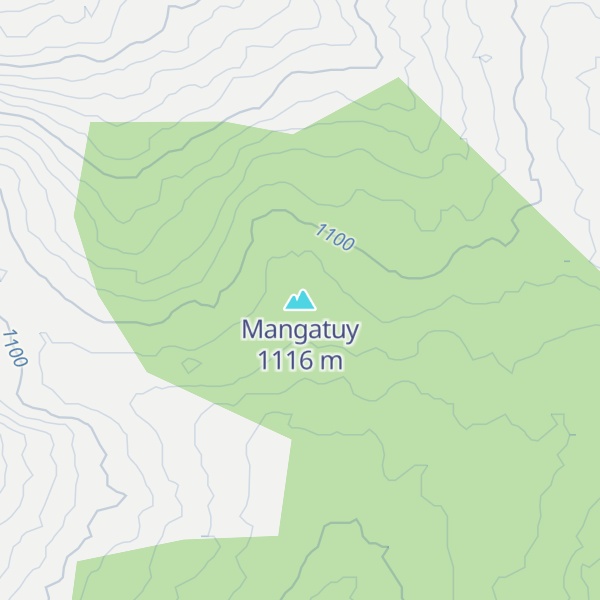 Map of Mangatuy