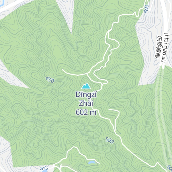 Map of Dīngzǐ Zhài