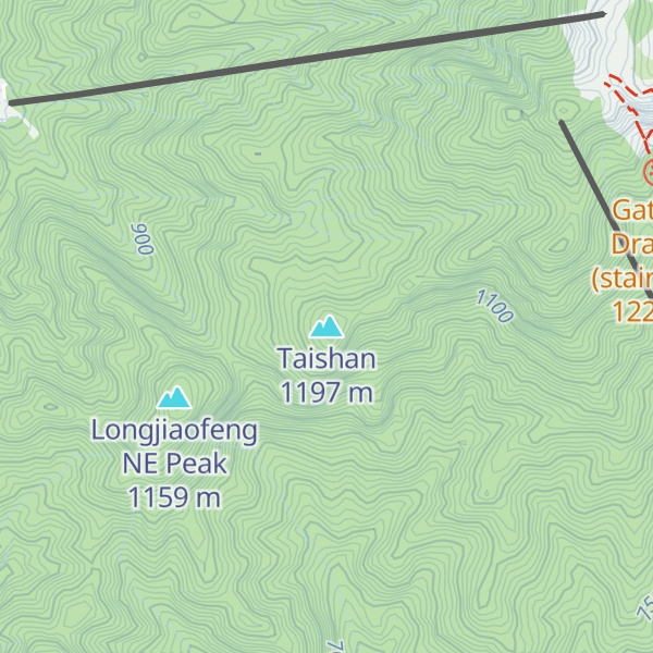 Map of Taishan