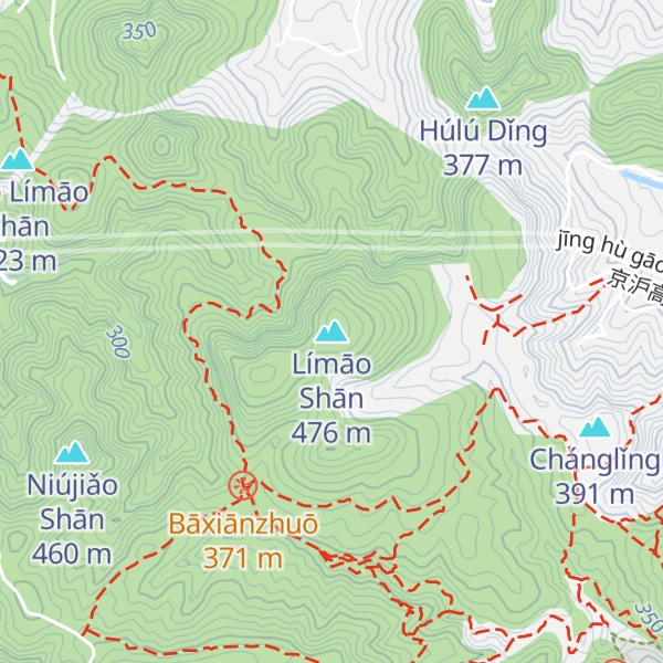 Map of Límāo Shān