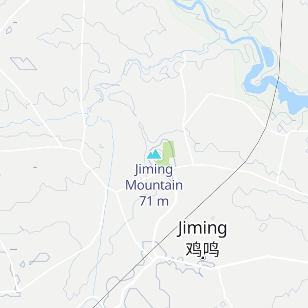 Map of Jiming Mountain