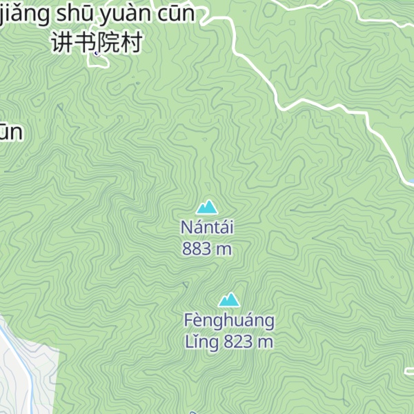 Map of Nántái