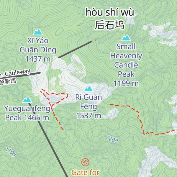 Map of Rì Guān Fēng