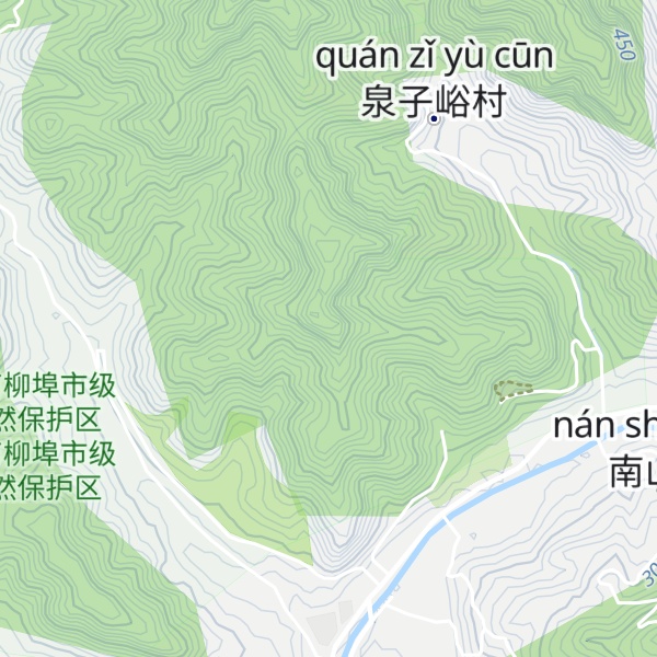 Map of Xiānglú Zǐ Zhài