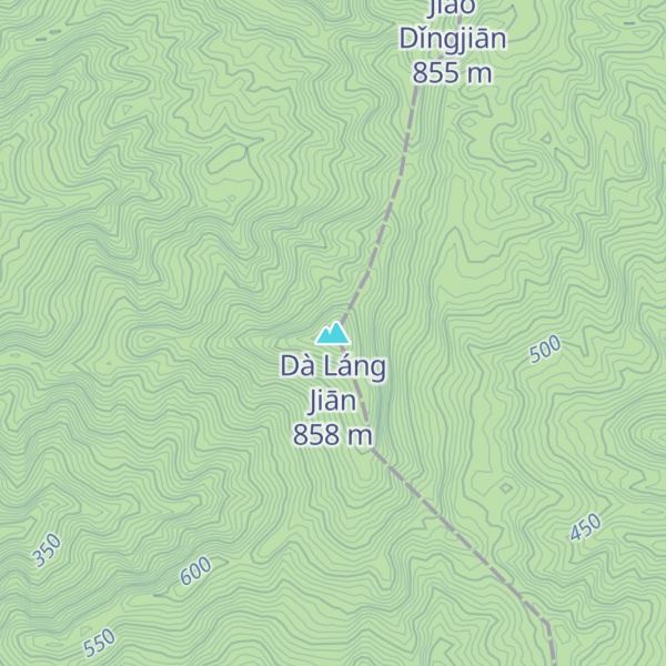 Map of Dà Láng Jiān