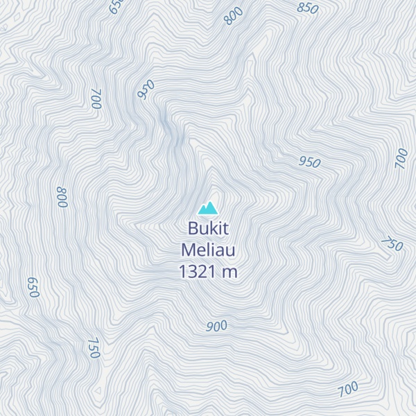 Map of Bukit Meliau