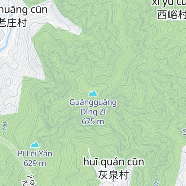 Map of Guāngguāng Dǐng Zǐ