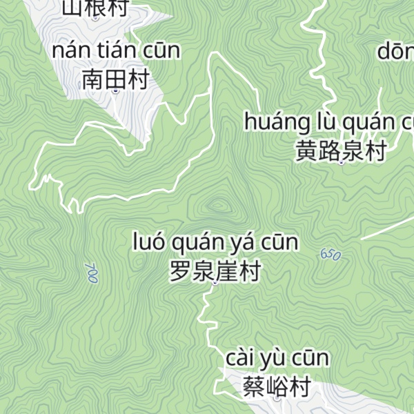 Map of Héshàng Mào