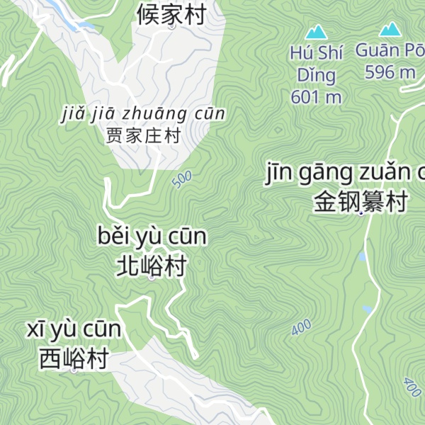 Map of Xiǎo Tiě Lǐng