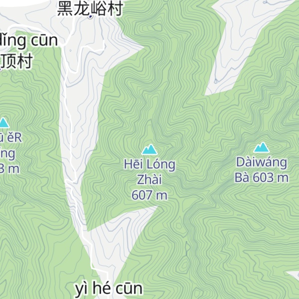 Map of Hēi Lóng Zhài