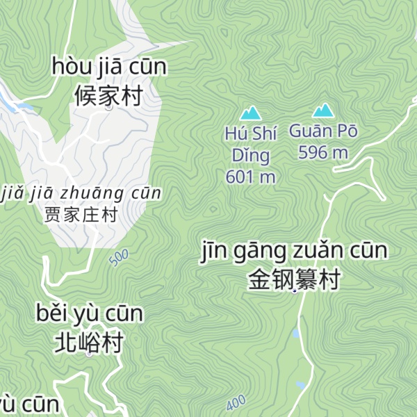 Map of Nán Hú Shù Lǐng