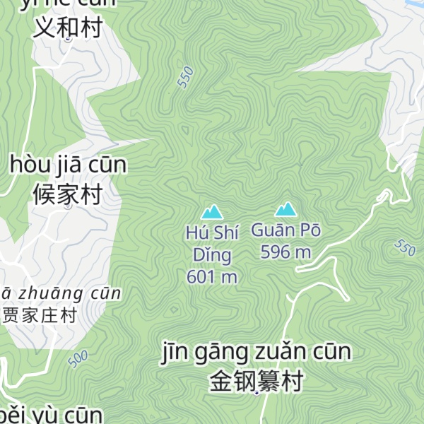 Map of Hú Shí Dǐng
