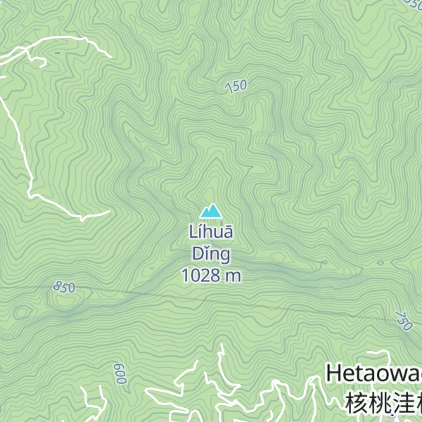 Map of Líhuā Dǐng