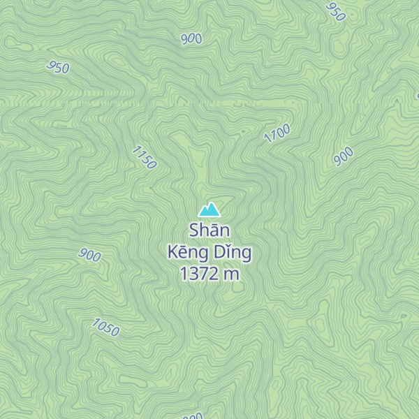 Map of Shān Kēng Dǐng