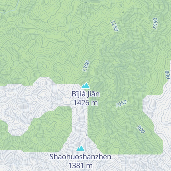 Map of Bǐjià Jiān