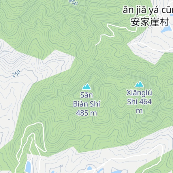 Map of Sān Biàn Shí