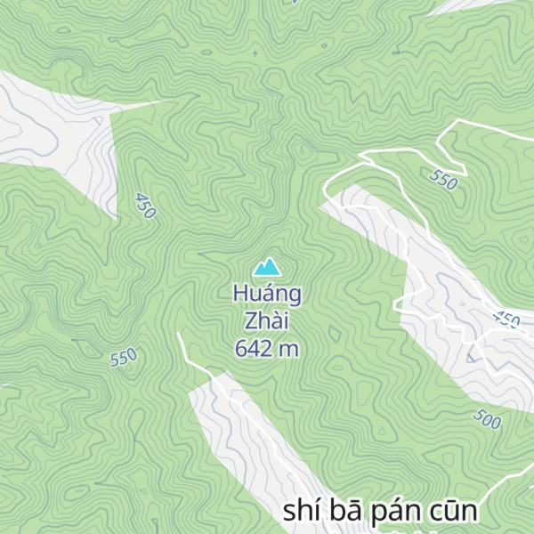 Map of Huáng Zhài