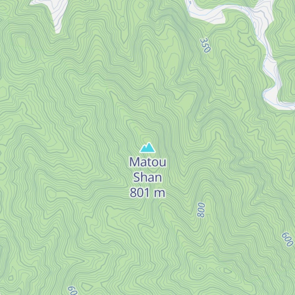 Map of Matou Shan