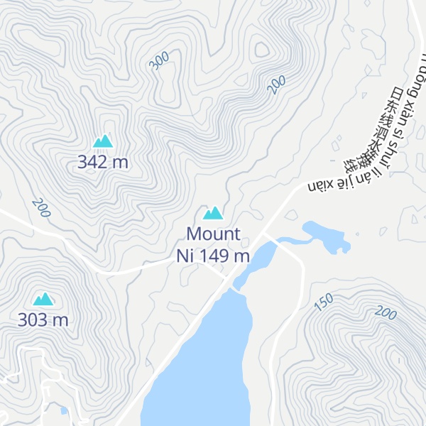 Map of Mount Ni