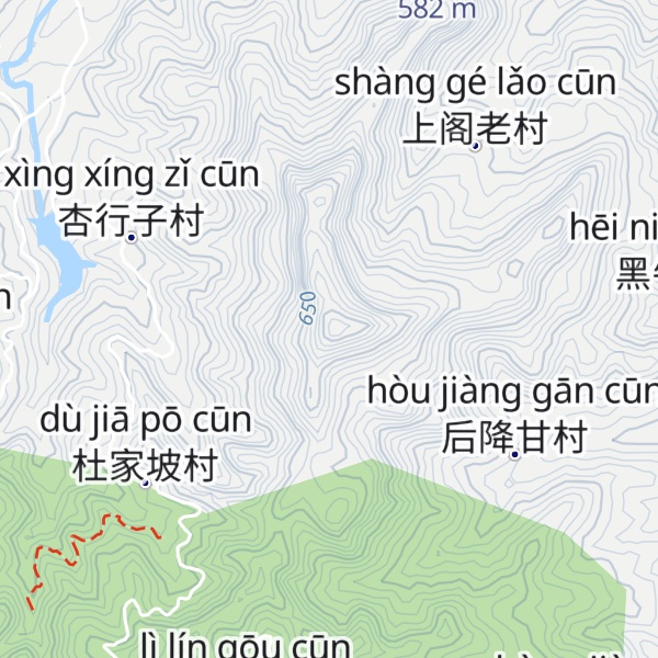 Map of Mó Yù Dǐng