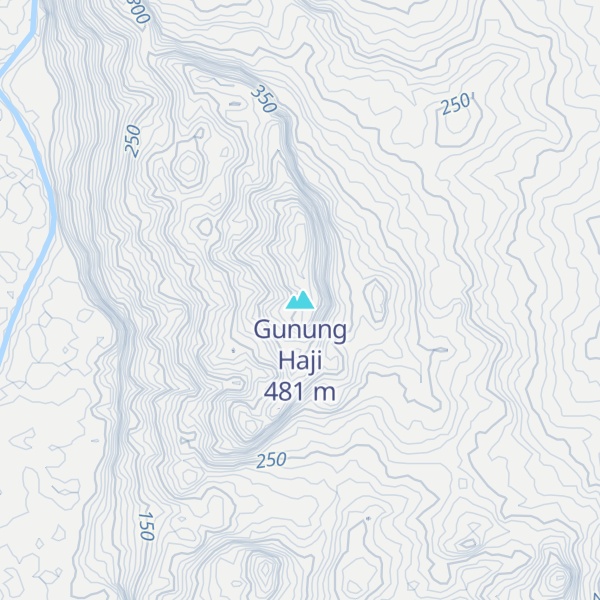 Map of Gunung Haji