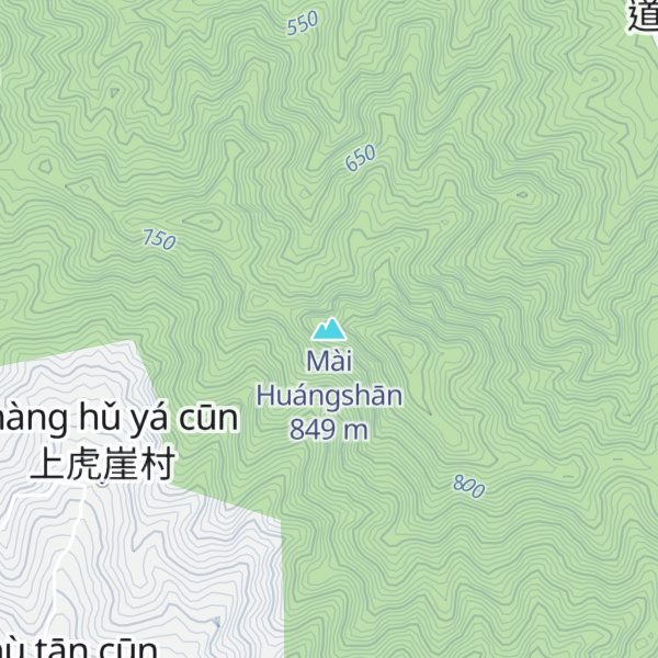 Map of Mài Huángshān