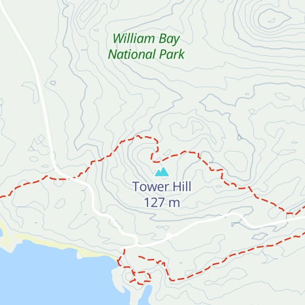 Map of William Bay