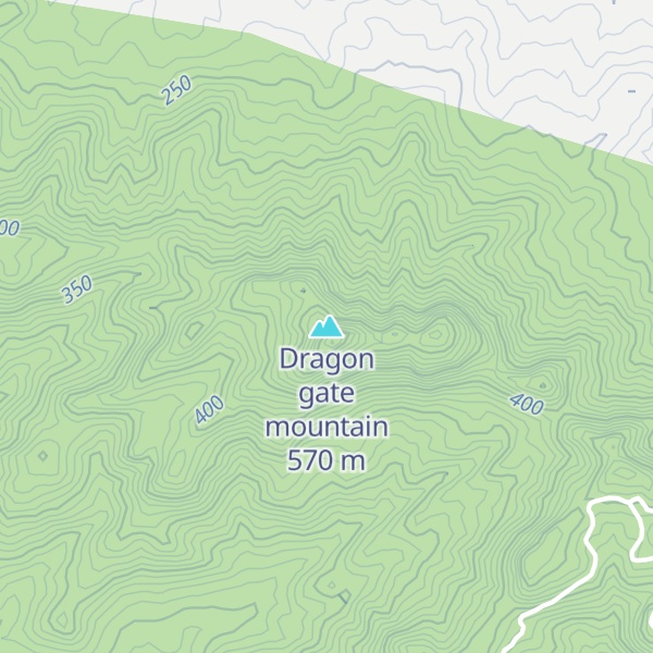 Map of Dragon gate mountain