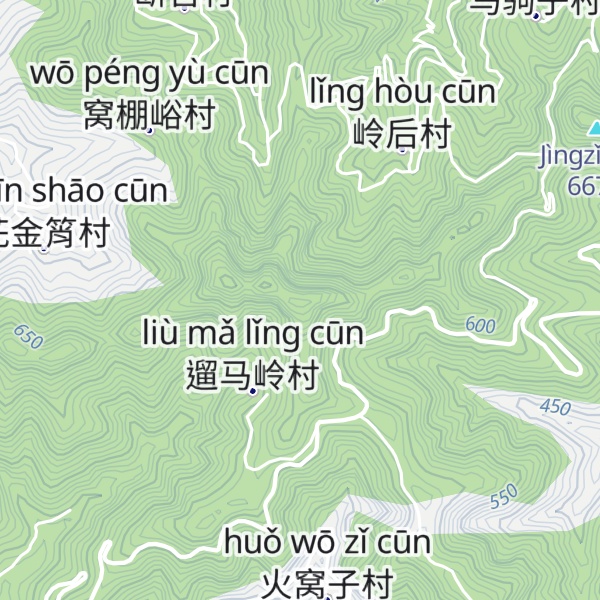 Map of Pī Shān