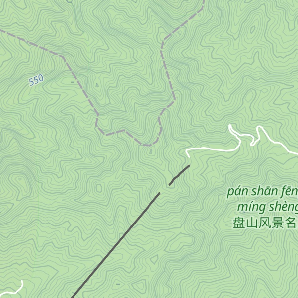 Map of Guà Yuè Fēng